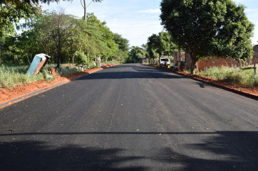 Prefeitura realiza Pavimentação de Ruas do Jardim Santo Antônio.