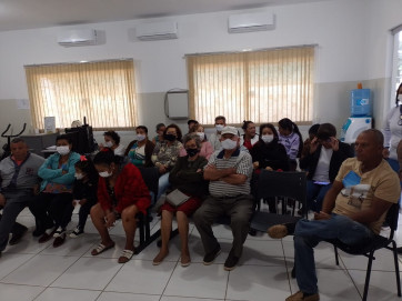 Agentes Comunitárias de Saúde realizam atividades educativas nas Unidades de Saúde sobre doenças transmissíveis.   