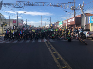 Pedal de 30km em comemoração ao 76º Aniversário de Parapuã
