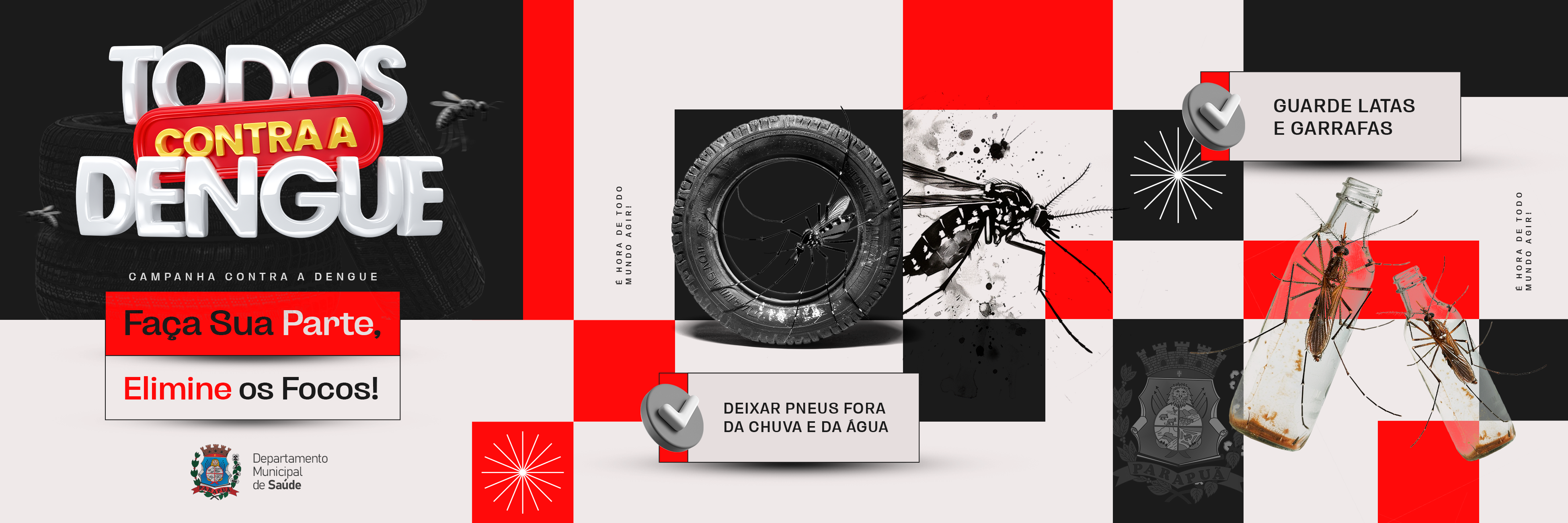 Todos contra a dengue.